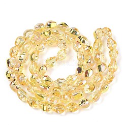 Electroplate Glass Beads Strands&nbsp;EGLA-T021-09E