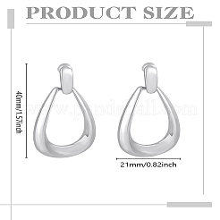 1 Pair Zinc Alloy Dangle Stud Earrings&nbsp;EJEW-LP0003-60P