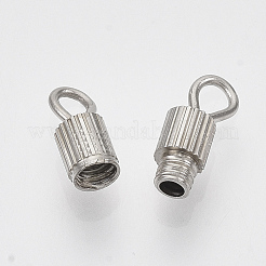 Brass Screw Clasps&nbsp;KK-N254-05P