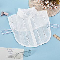 Detachable Polyester Lady Shirts False Collars&nbsp;AJEW-WH0314-869