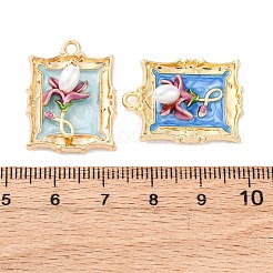 Alloy Enamel Pendants&nbsp;FIND-M060-06G