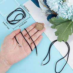 3Pcs Spandex Cord Necklace Makings&nbsp;MAK-BBC0001-13