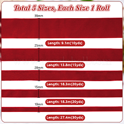 95 Yards Velvet Ribbons Sets&nbsp;OCOR-PH0006-20B