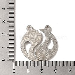 Alloy Enamel Split Pendants&nbsp;FIND-A038-40A-P