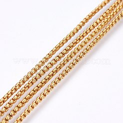 304 Stainless Steel Box Chains&nbsp;CHS-I002-13G-A