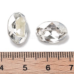 K9 Glass Rhinestone Cabochons&nbsp;GLAA-H034-06E-001SS