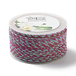 14M Two Tone Polyester Braided Cord&nbsp;OCOR-G015-02A-06
