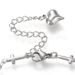 Tarnish Resistant 304 Stainless Steel Bracelet Making&nbsp;STAS-L248-002P-B