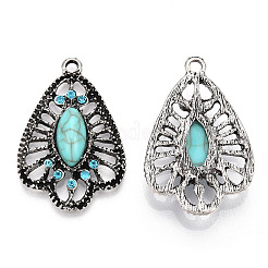 Synthetic Turquoise Pendants&nbsp;TIBEP-TAC0003-04AS