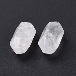 Natural Quartz Crystal Double Terminal Pointed Pendants&nbsp;G-C007-02A-14