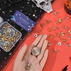 60Pcs 2 Colors Alloy Charms&nbsp;FIND-SC0009-71
