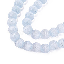 Glass Imitation Cat Eye Beads Strands&nbsp;GLAA-N074-03A-01