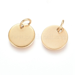 Ion Plating(IP) 304 Stainless Steel Charms&nbsp;STAS-I124-01B-G