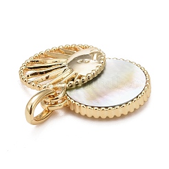 Rack Plating Brass Pendants&nbsp;KK-M229-39G