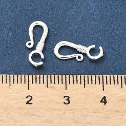 Brass S-Hook Clasps&nbsp;KK-H532-19S