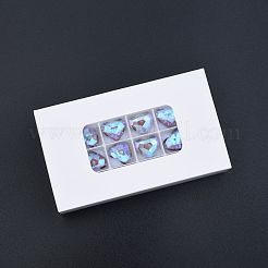 Electroplate Faceted Glass Pendants&nbsp;EGLA-N006-049