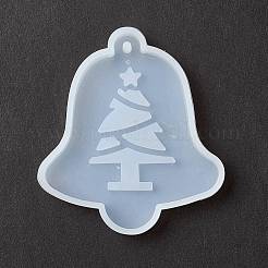 Christmas Theme DIY Bell with Tree Pendant Silicone Molds&nbsp;DIY-F114-35
