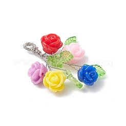 Rose Resin Pendants&nbsp;PALLOY-JF03758