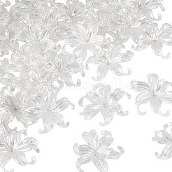 40Pcs 2 Styles Plastic Bead Caps&nbsp;KY-TA0001-67