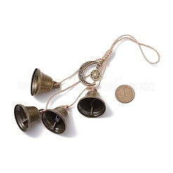 Iron Bell Pendant Decoration&nbsp;HJEW-JM02246
