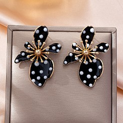 Iron Enamel Stud Earrings&nbsp;FS-WG81567-01