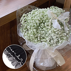 Polyester Flower Bouquet Wrapping Mesh Paper&nbsp;DIY-WH0542-38A