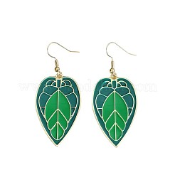Alloy Enamel Dangle Earrings&nbsp;WGCF12B-01