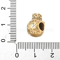 304 Stainless Steel European Beads&nbsp;STAS-S185-02G