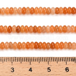 Natural Red Aventurine Beads Strands&nbsp;G-Z110-B22-2x4mm