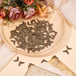 96Pcs Iron Bag Decorate Corners Protector&nbsp;PURS-CP0001-05