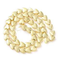 Electroplated Synthetic Non-Magnetic Hematite Beads Strands&nbsp;G-U003-19B-01