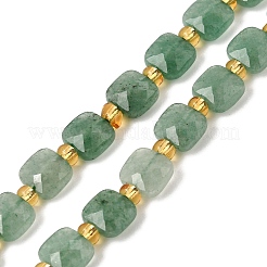 Natural Green Aventurine Beads Strands&nbsp;GG-CBA96AE-A08-6x6mm