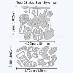 Carbon Steel Cutting Dies Stencils&nbsp;DIY-WH0309-405