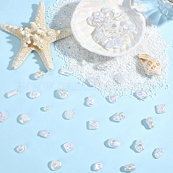 72Pcs 9 Styles ABS Plastic Imitation Pearl Beads&nbsp;KY-PA0001-16