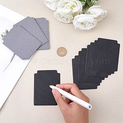 8Pcs Rectangle Imitation Leather Playing Board Game Card Separator&nbsp;AJEW-CP0010-42B