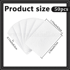 50pcs Polyester Perfume Pads&nbsp;DIY-WR0003-81