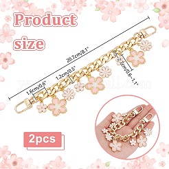 Aluminum Curb Chains Bag Extender Chains&nbsp;AJEW-PH01576