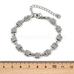 304 Stainless Steel Link Chain Bracelets for Women&nbsp;BJEW-Z143-07P