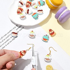 16Pcs 4 Styles Zinc Alloy Pendants&nbsp;FIND-CJ0005-31