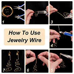 Brass Craft Wire&nbsp;CWIR-WH0001-B01