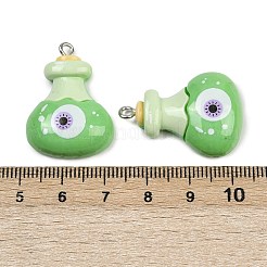 Halloween Opaque Resin Pendants&nbsp;RESI-C062-02C