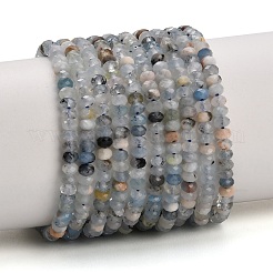 Natural Aquamarine Beads Strands&nbsp;GG-CBA753B-B01-2x4mm