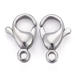 Tarnish Resistant 304 Stainless Steel Lobster Claw Clasps&nbsp;STAS-AB12