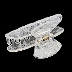 Acrylic Rhinestone Claw Hair Clips&nbsp;PHAR-K007-01A