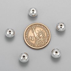 Plating Plastic Acrylic Round Beads&nbsp;PACR-L003-10mm-S