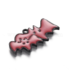 Halloween Theme Alloy Enamel Pendants&nbsp;X-ENAM-J649-08B-01