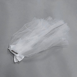 Bowknot Polyester Mesh Bridal Veils&nbsp;AJEW-WH20067-071