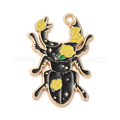Alloy Enamel Pendants&nbsp;ENAM-C015-01D-KCG-1