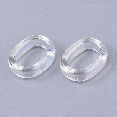 Transparent Acrylic Linking Rings&nbsp;X-PACR-R246-023-1