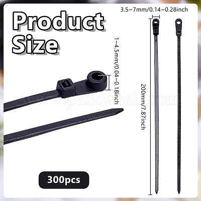 300Pcs Nylon Cable Ties&nbsp;AJEW-GO0004-13-1